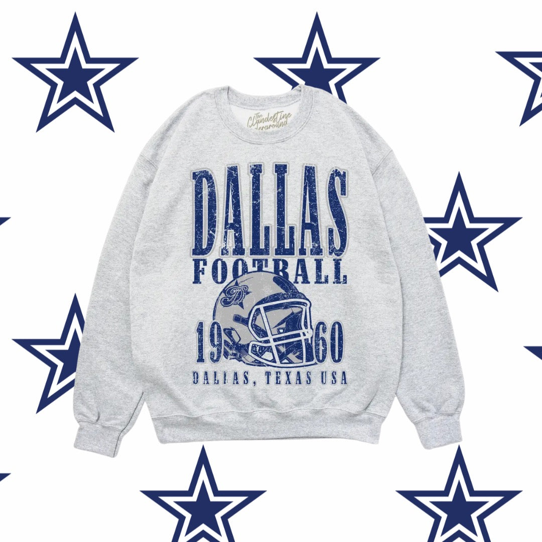 Vintage 1990s Dallas Cowboys NFL Football Monday outlets Night Football 90s Crewneck Sweatshirt / Vintage Cowboys Sweatshirt Large