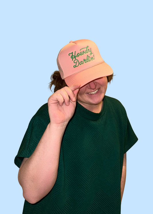 Howdy Darlin' Embroidered Hat